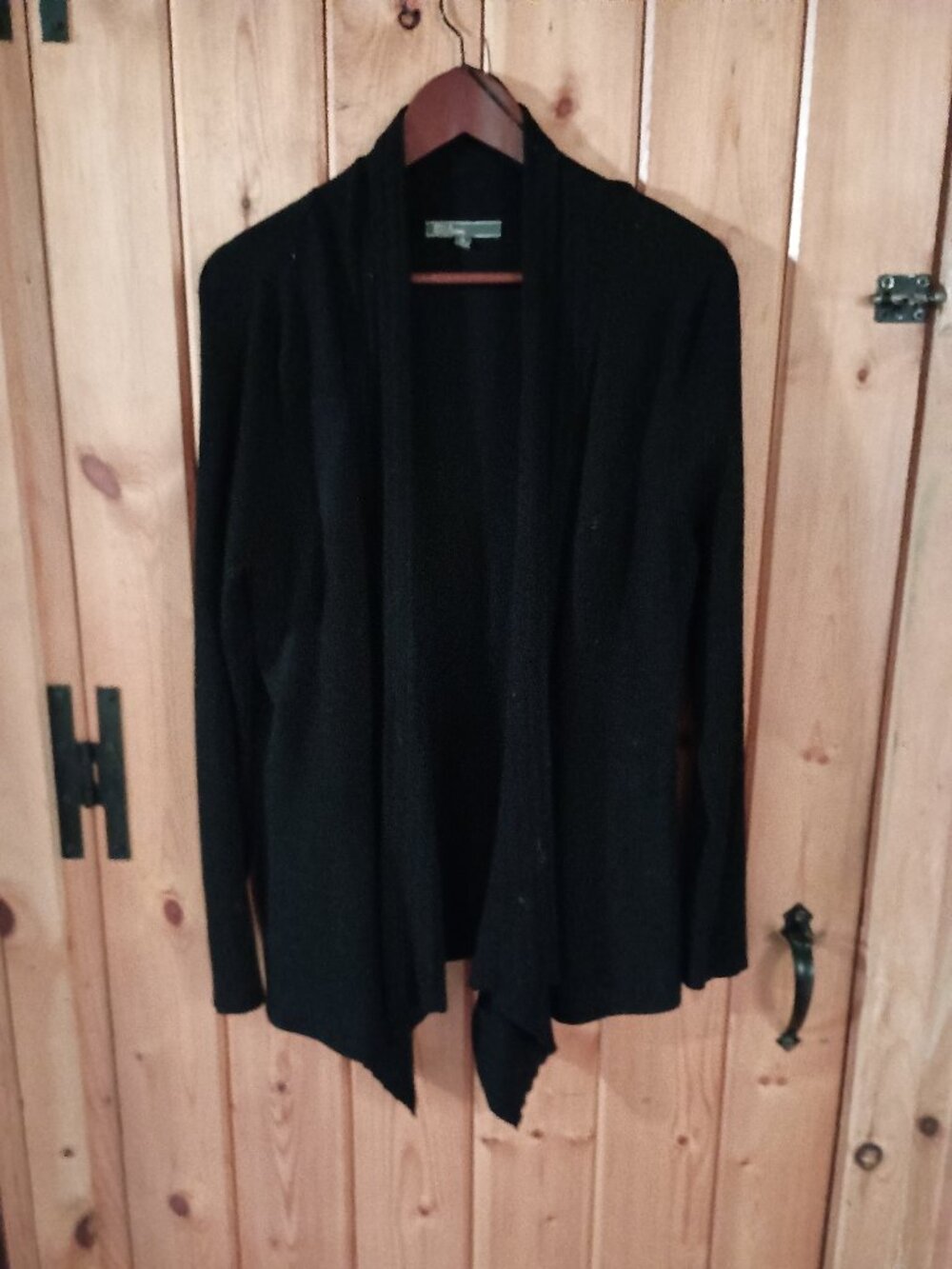 89th and Madison black cardigan sweater
